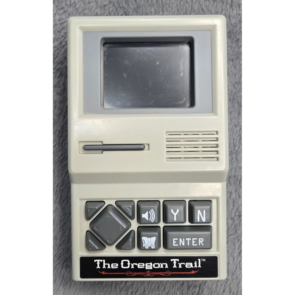 Basic Fun The Oregon Trail Handheld Electronic Game Retro Classic 09597 2017